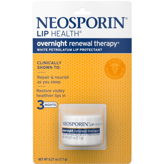 Neosporin Lip Health Overnight Renewal Therapy 0.27 oz (Pack of 8) Beauty and Personal Care Neosporin