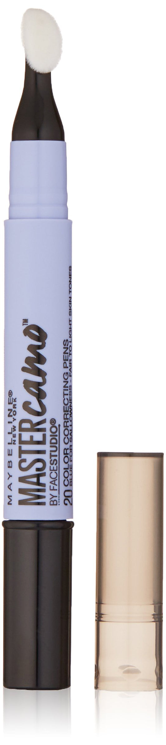 Maybelline New York Master Camo Color Correcting Pen, Blue For Sallowness, fair-light, 0.05 fl. oz.