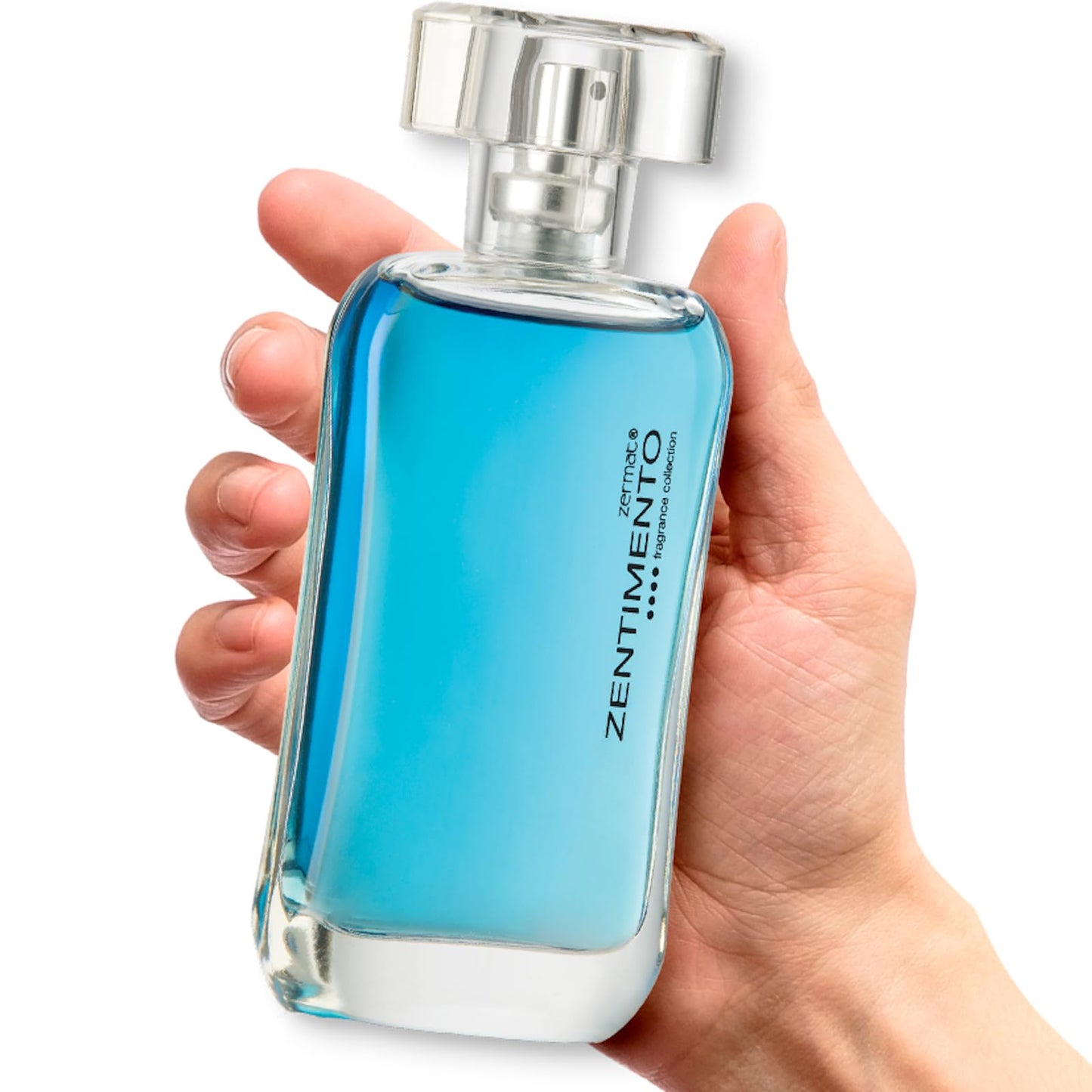 Zermat Zentimiento Aimant, Herbal-Fresh Scent, 2 Fl. Oz. Fragrance for Men
