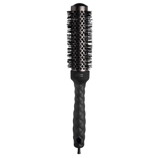 Fromm Elite Thermal Ceramic x Ionic 1.25" Round Brush for Expert Blowouts and Faster Hair Drying | Extended Barrel for Styling, Smoothing