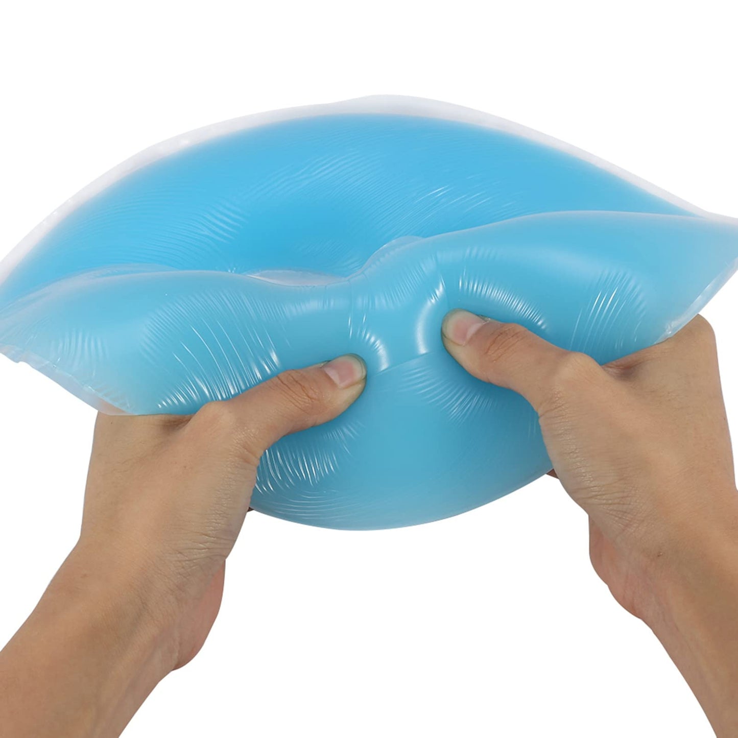 Face Down Pillow, Soft Silicone Face Relax Pillow Face Relax Cushion Pad Soft Massage Face Head Support for Face SPA Beauty Salon [Blue] Beauty and Personal Care YUYTE