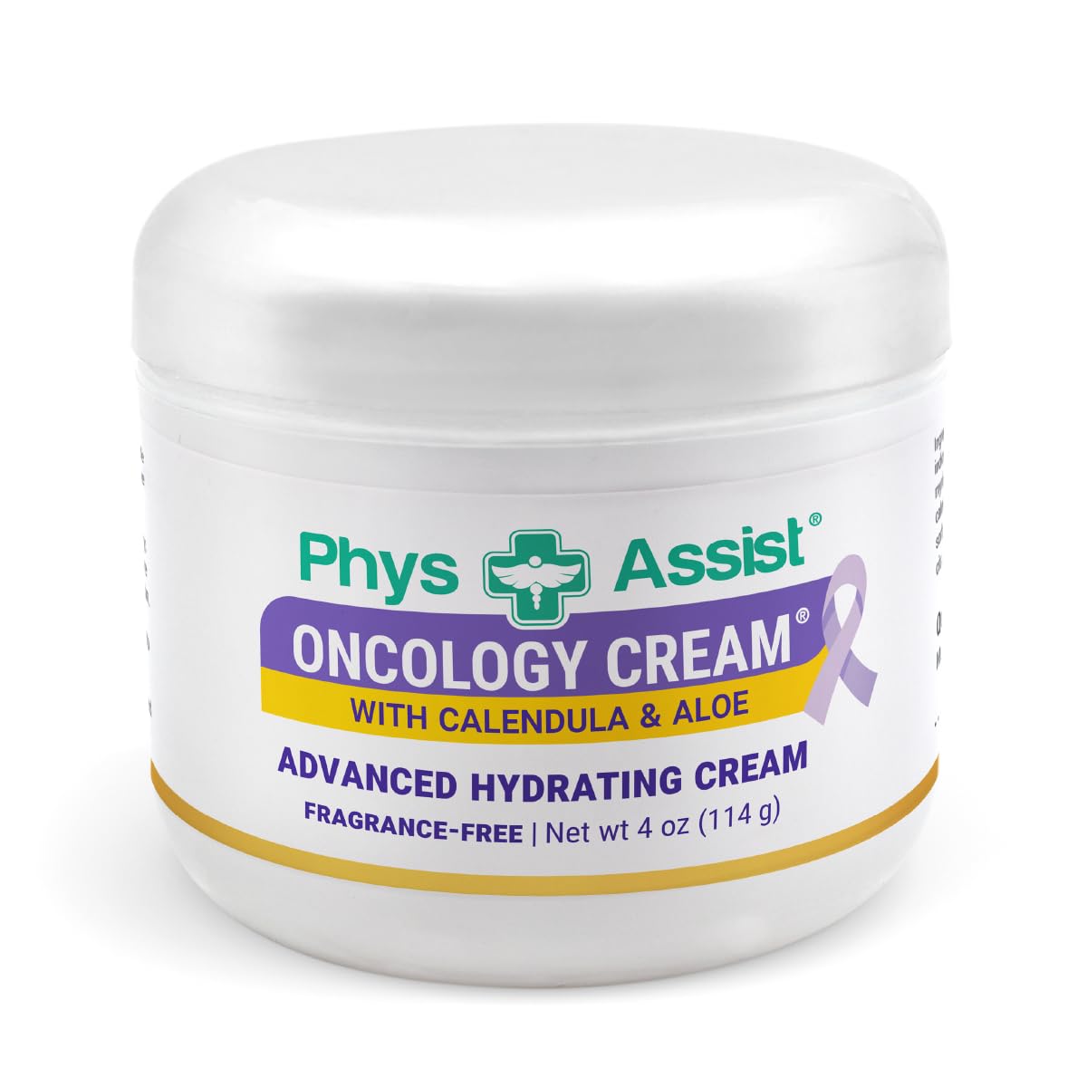 PhysAssist Oncology Cream with Calendula and Aloe for Face & Body - Advanced Hydrating Moisturizer for Dry, Sensitive & Stressed Skin - Aloe Vera