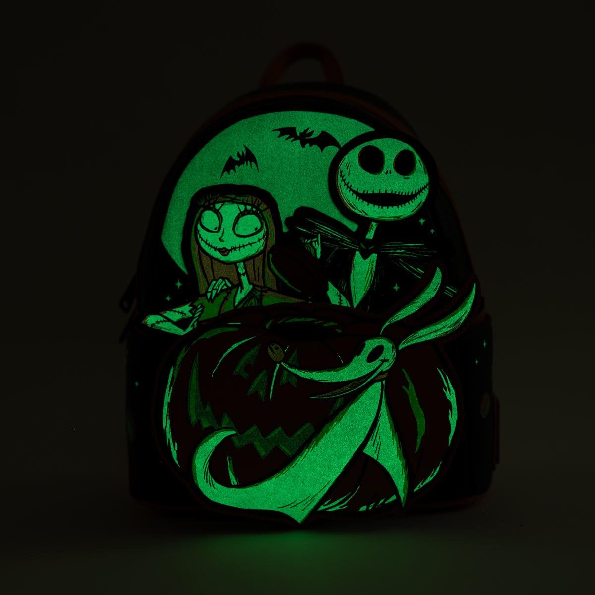 Disney 100 Nightmare Before Christmas Glow-in-The-Dark Mini Backpack