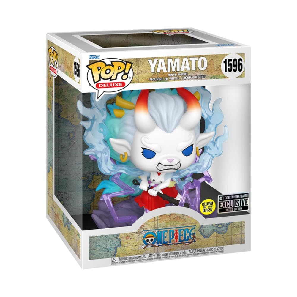Funko Pop! ONE Piece: Yamato 6-inch Glow in The Dark #1596 [Exclusive] Vinyl Figure