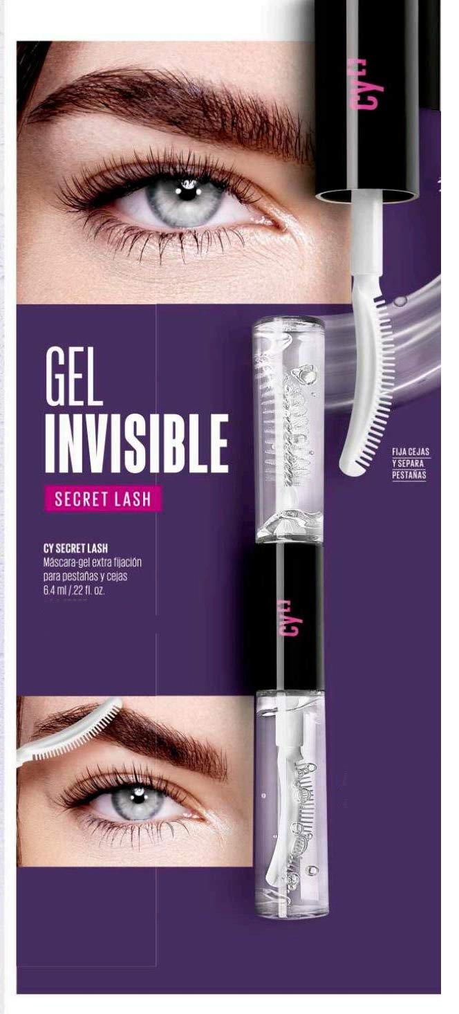 Cyzone Cy Secret Lash Gel Mascara for Eyelashes and Brows, Separate and Define Eyelashes and Gently Brush the Eyebrows.20 oz