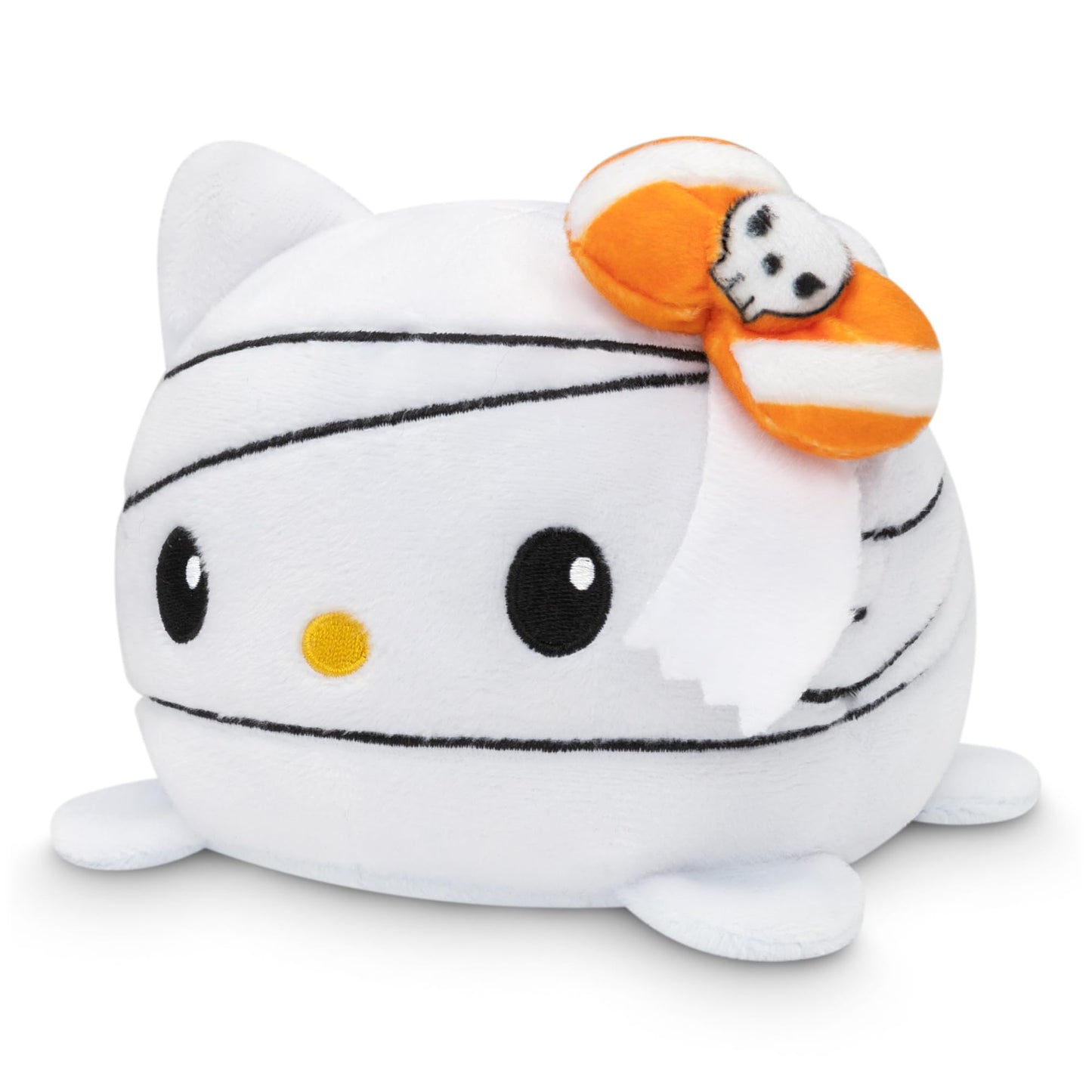 TeeTurtle - The Officially Licensed Original Sanrio Plushie - Mummy + Monster Hello Kitty - Cute Sensory Fidget Stuffed Animals That Show Your Mood -…