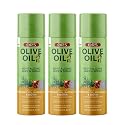 ORS Olive Oil Revitalizing Sheen Spray with Rosemary, Batana & Biotin Oil 10 Ounces (Pack of 3)