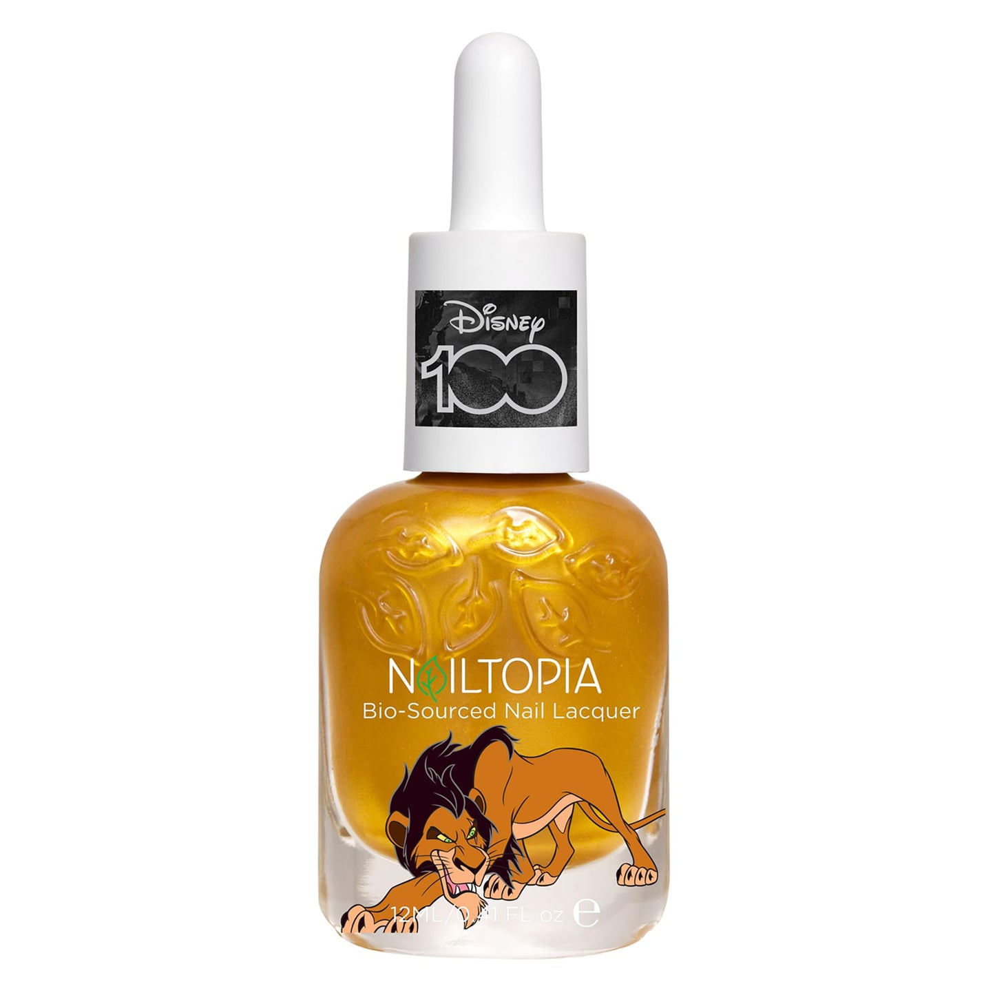 Nailtopia Bio-Sourced Chip Free Nail Lacquer Disney Collection, Scar, 0.41 oz - All Natural - Vegan - Strengthening - Quick-Dry - Long Lasting Beauty & Personal Care Nailtopia