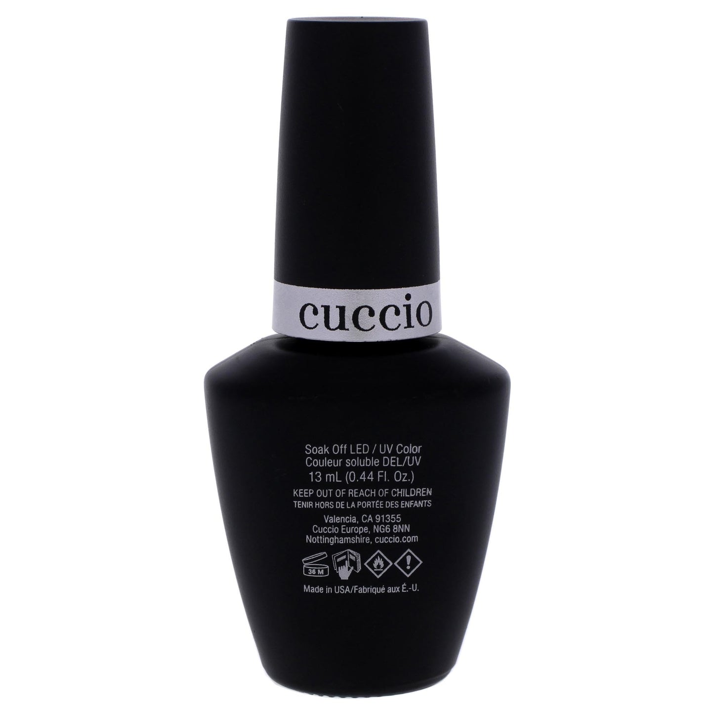 Cuccio Colour Veneer Nail Polish - Triple Pigmentation Technology - Polish Free Soak Off Gel - For Manicures And Pedicures - Full Coverage - Long