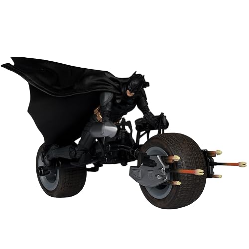 McFarlane The Dark Knight DC Multiverse Action Figure with Vehicle Batman & The Batpod 18 cm