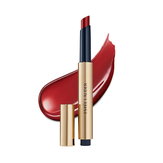Estée Lauder Pure Color Melt-On Glosstick for Lips | Plumping & Moisturizing Lip Gloss, 655 Melted Garnet