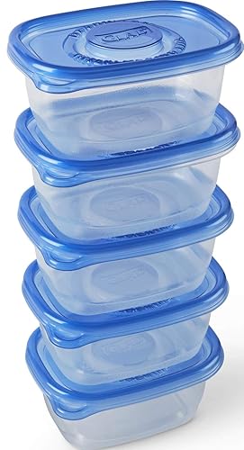 Glad Food Storage Containers, 24 oz, 5 Count