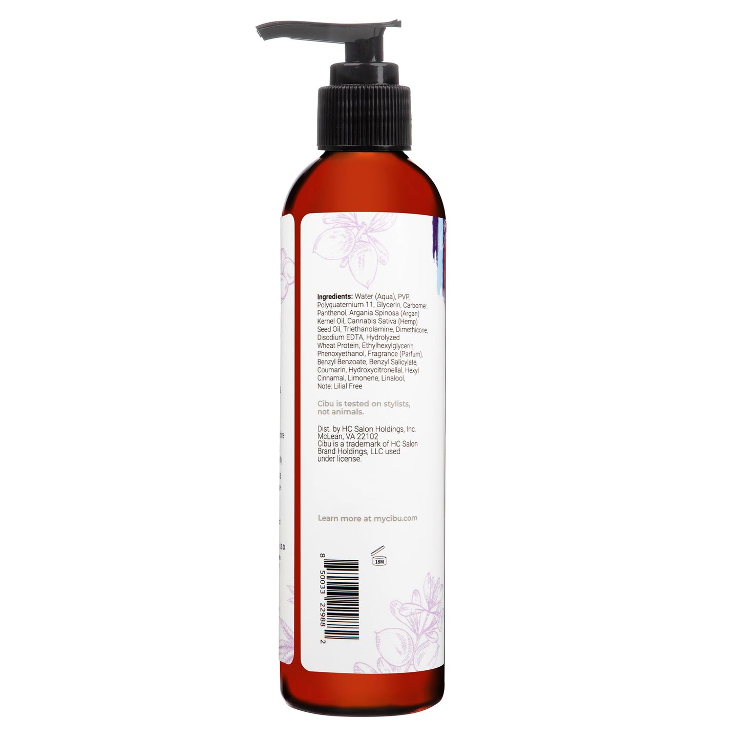 CIBU Forming Gel - No Flake Hair Gel for Men and Women - Alcohol and Fragrance Free - Extra Hold - Hydrolyzed Wheat Protein Hemp and Argan Seed Oils