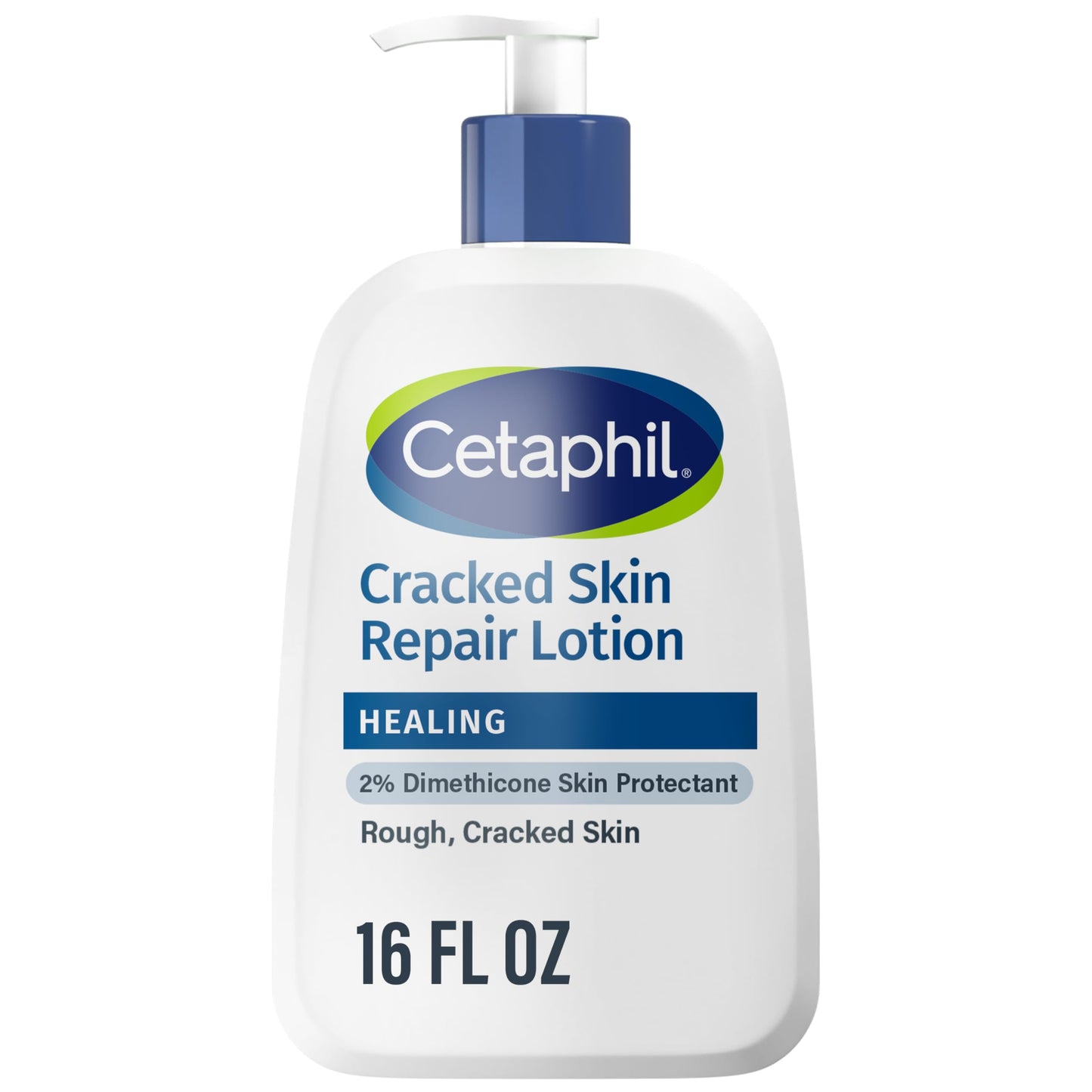Cetaphil Cracked Skin Repair Lotion, 16 oz, For Very Rough & Cracked, Sensitive Skin, 24 Hour Hydration, Protects & Hydrates Cracked Skin