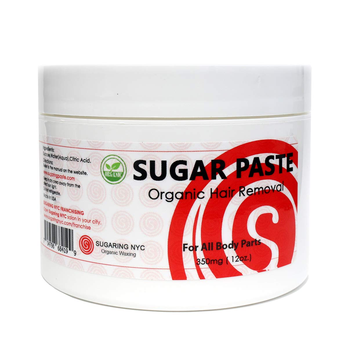 Sugaring Paste for Home use - Bikini, Brazilian, Legs, Arms, Chest, Back + Tweezer Beauty and Personal Care Sugaring NYC
