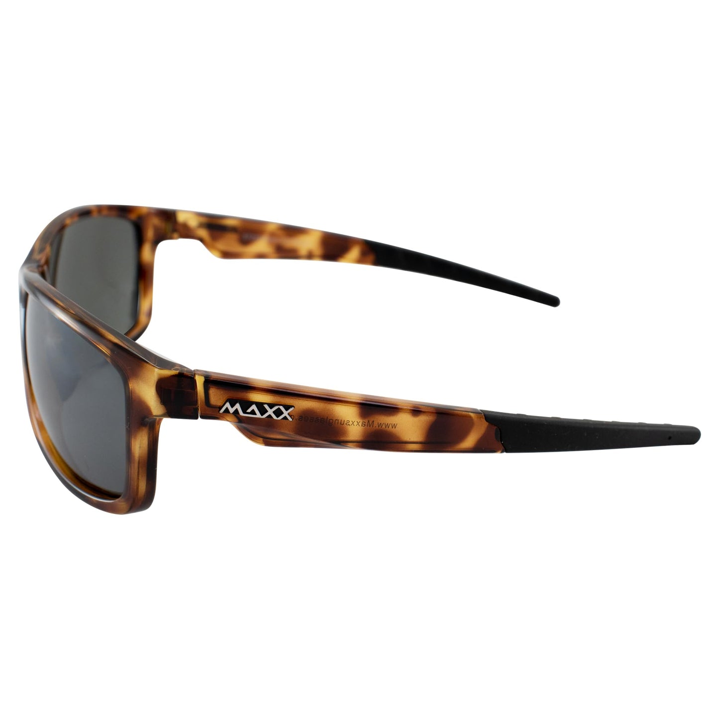 Maxx Sunglasses 2017 TR90 Maxx Retro 2.0 Tortoise Polarized Smoke Lens