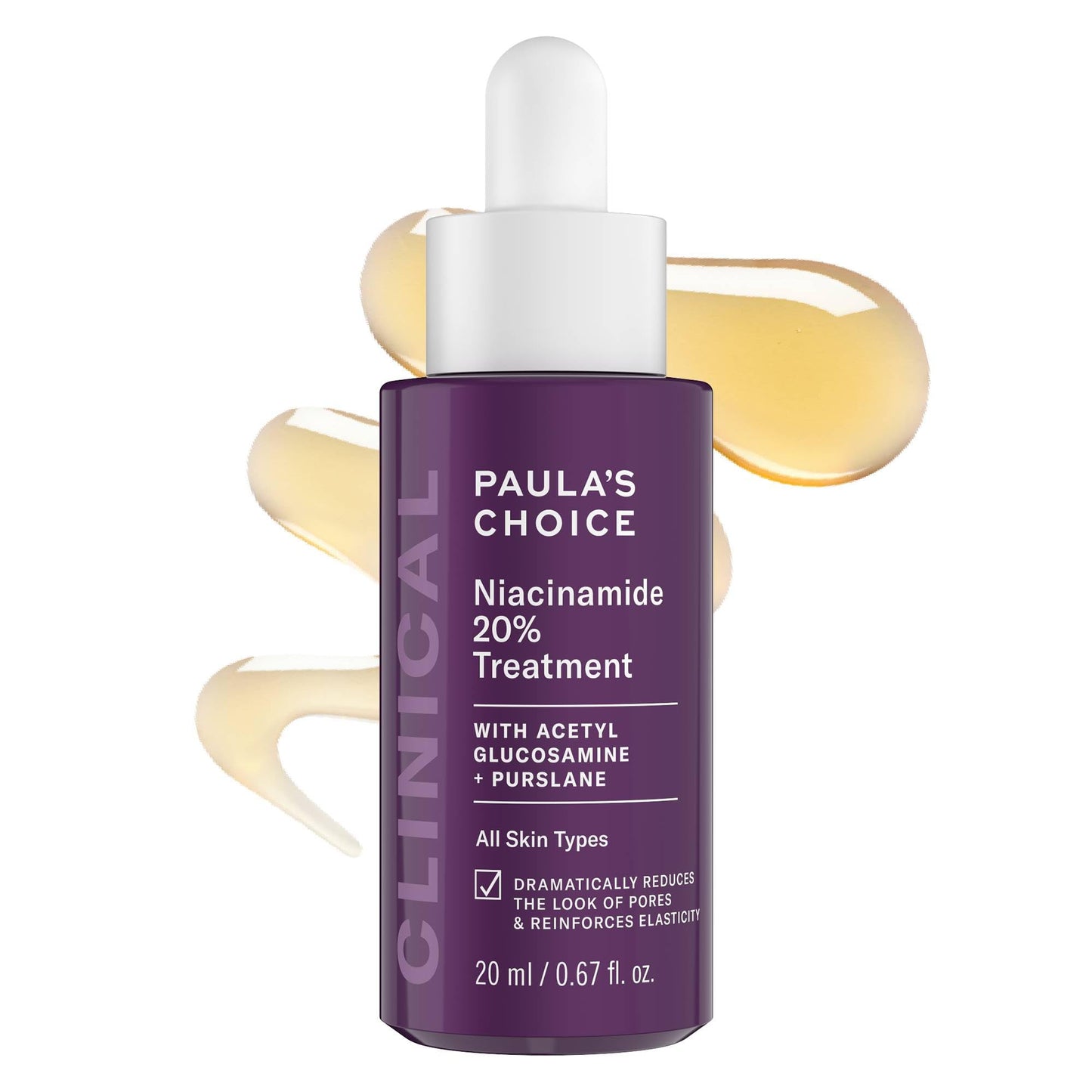 Paula's Choice CLINICAL 20% Niacinamide Vitamin B3 Concentrated Face Serum, Anti-Aging Serum for Face, Treatment for Discoloration & Minimizing Large Beauty and Personal Care Paula's Choice