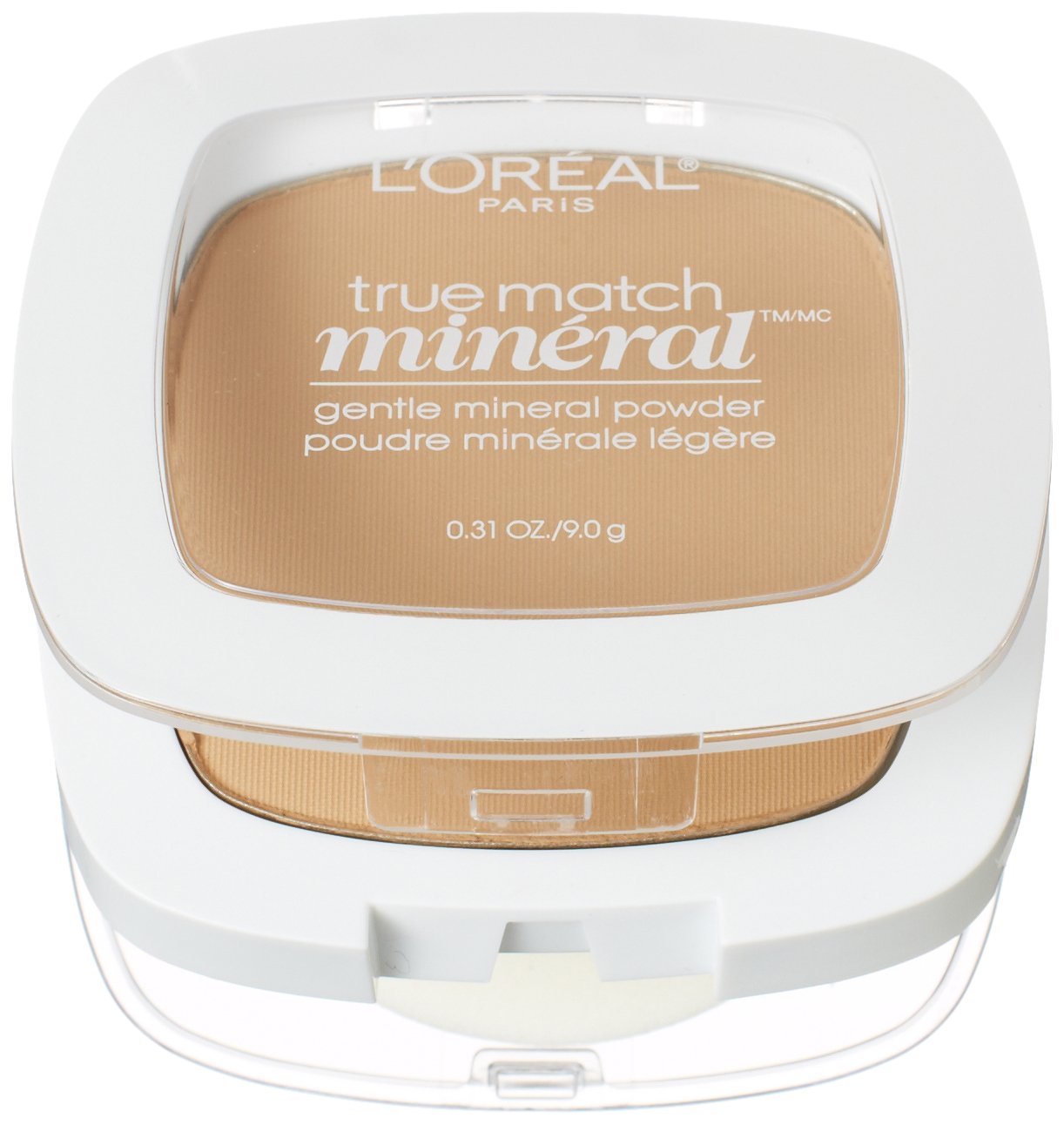 L’Oréal Paris True Match Mineral Pressed Powder, Soft Ivory, 0.31 Ounce