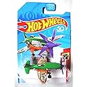 Hot Wheels 2018 HW Daredevils Mad Propz (Airplane), Green and Orange