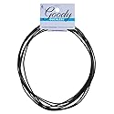 Goody #30363 Ouchless Flat Narrow Headwrap 3 Count (Pack of 3)