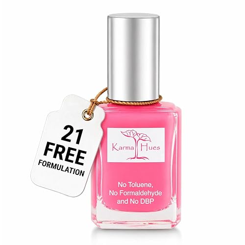 karma organic Natural Non toxic Nail polish - Vegan and Cruelty Free Nail Paint for Nail Art - Fast Drying Nail Polish for Women - Long Lasting Nail Beauty & Personal Care karma organic