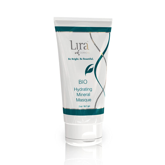 Lira Clinical BIO Hydrating Mineral Masque - Intense Nourishing Mineral Facial Mask with Hyaluronic Acid, Vitamin C & Green Tea - Anti-acne