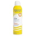 Seaweed Bath Co. Clear Moisture Mineral SPF 30 Broad Spectrum Sunscreen Spray, 6 Ounce, Sustainably Harvested Seaweed, Algae, Coconut