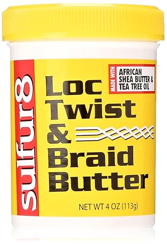 Sulfur8 Loc Twist and Braid Butter, 4 Ounce