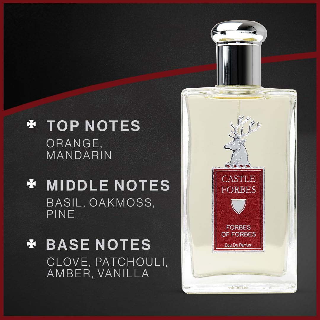 Forbes of Forbes by Castle Forbes for Men Eau De Toilette Spray, 4.4 Ounce