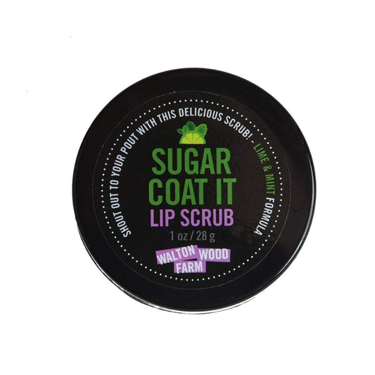 Walton Wood Farm Sugar Coat It Lip Scrub Lime & Mint 1 oz (Sugar Coat It)