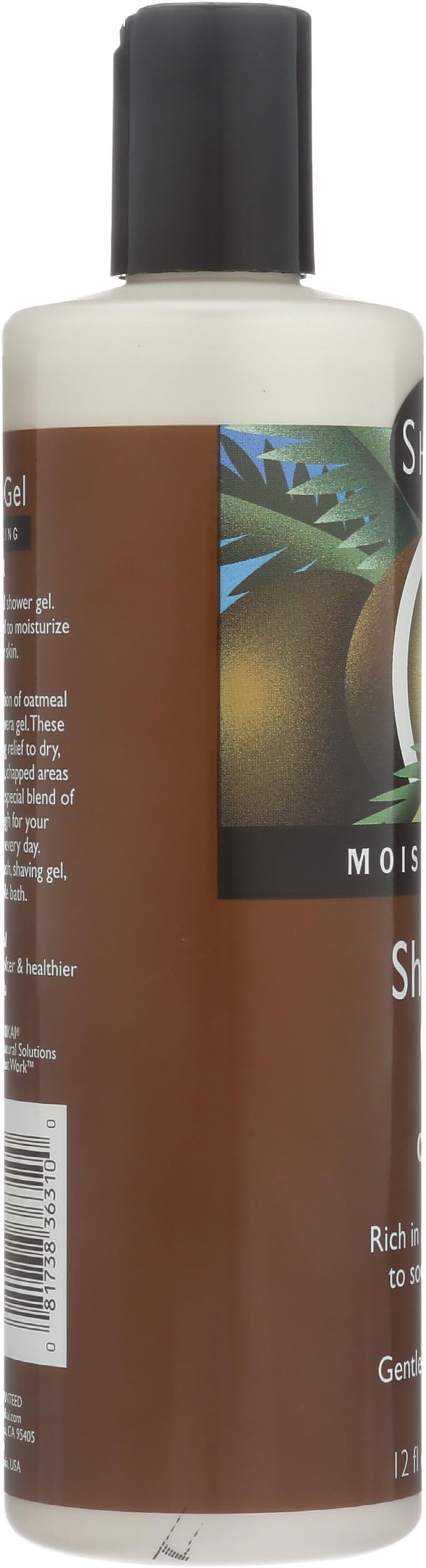 Shikai All Natural Moisturizing Shower Gel, Coconut - 12 Oz