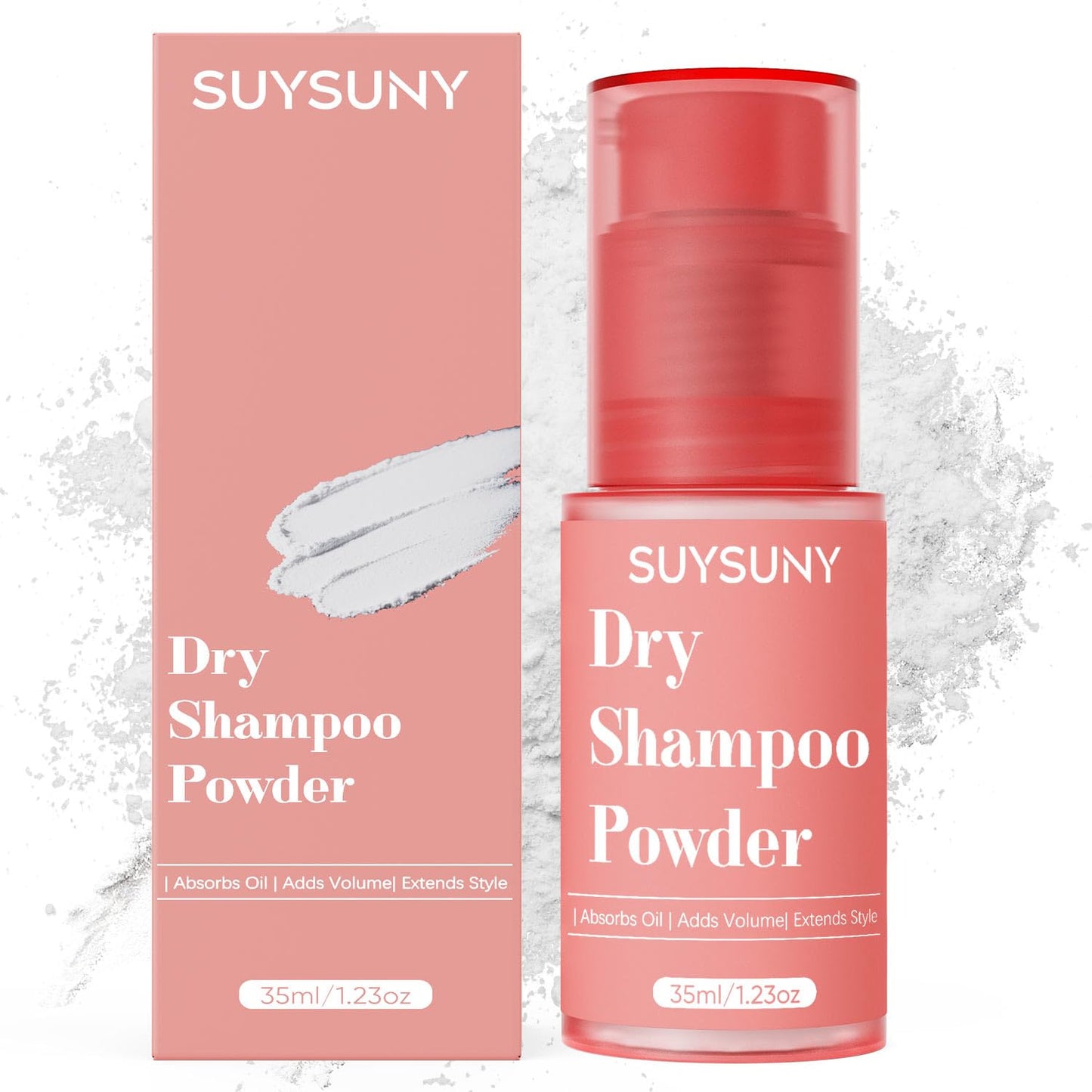Dry Shampoo Powder for Women and Men,1.23oz Travel Size Waterless Dry Shampoos Spray for Thick, Fine,Dry Oily Hair,Non Aerosol Dry Volumizing Shampoo Beauty and Personal Care SUYSUNY Default Title