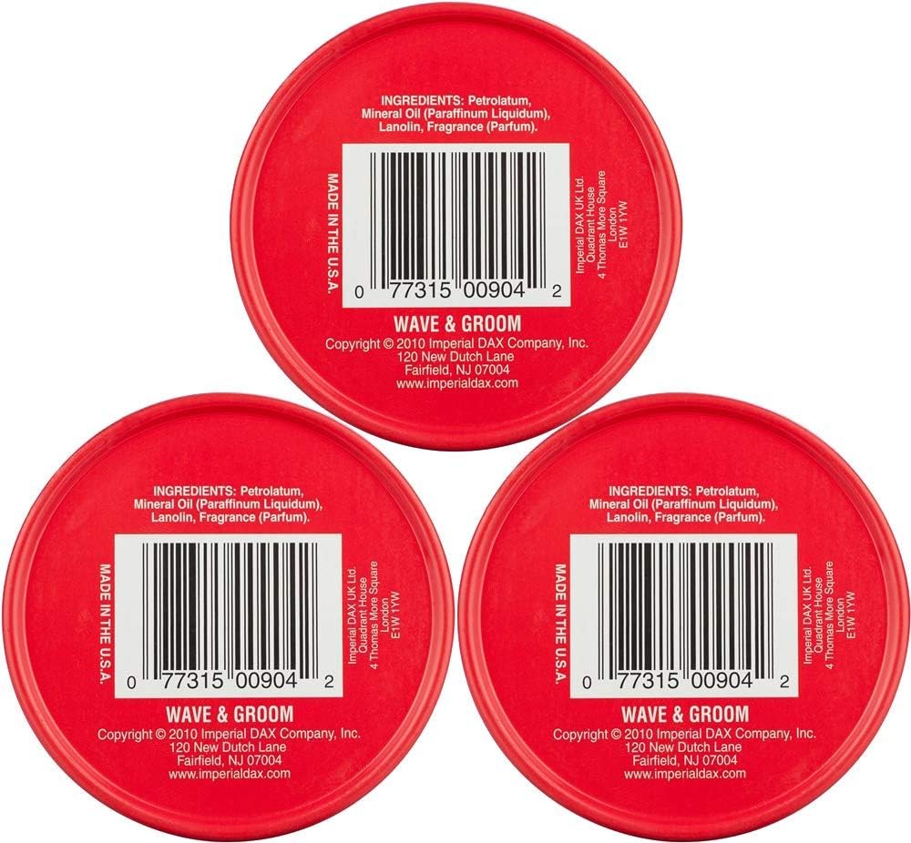 Dax Wave and Groom Hair Dress, 3.5 Ounce (Pack of 3)