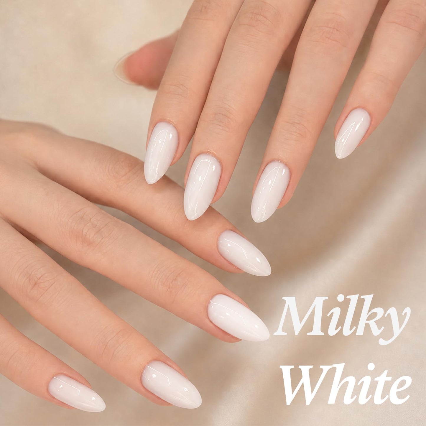 AzureBeauty 18ml Nail Strengthener and Growth, Milky White Nail Polish Beauty and Personal Care AZUREBEAUTY