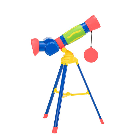 Educational Insights GeoSafari Jr. My First Telescope – Beginner Kids Space Toy, STEM Learning Science Gift for Boys & Girls Ages 4+