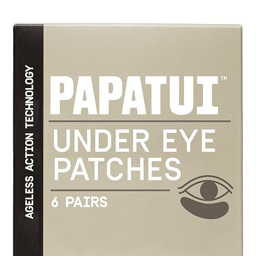 PAPATUI by Dwayne Johnson Fast-Acting Under Eye Patches for Men | Ageless Action to Reduce Puffiness, Dark Circles and Fine Lines | Made