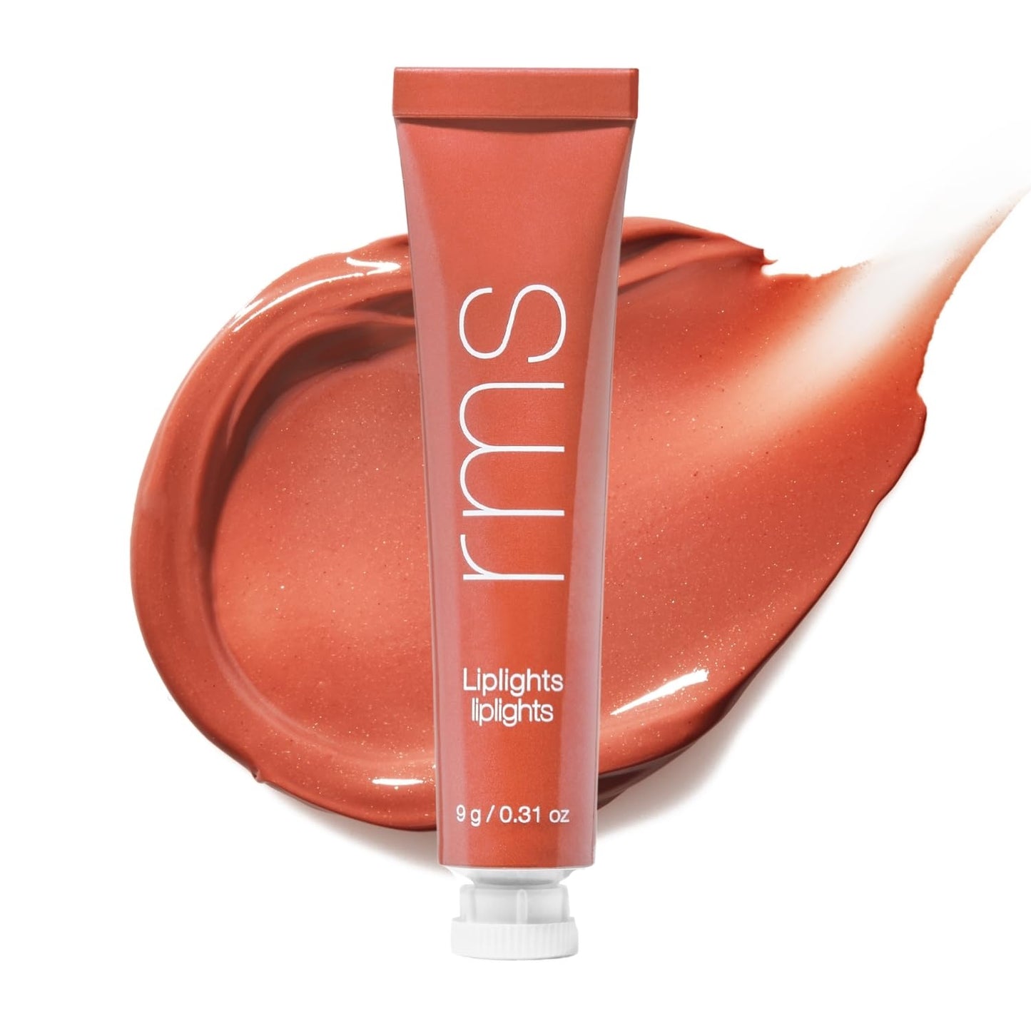 Rms Beauty Liplights Cream Lip Gloss - Bisou for Women - 0.31 oz Lip Gloss