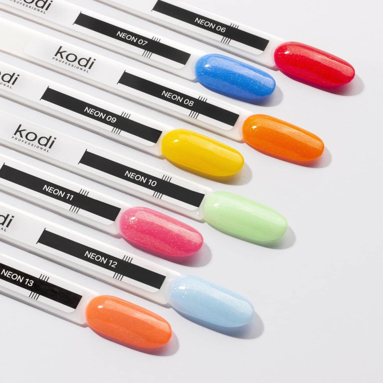 kodi professional Color Rubber Base Gel, NEON 01 | 7 ML | 0.24 oz | Stylish | bright |original |shades (NEON 02) Beauty & Personal Care kodi professional