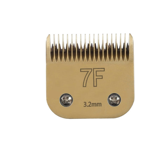 Detachable Pet Dog Grooming Clipper Carbon Steel Sharp,Compatible With Andis,Compatible For Oster A5,Compatible For Wahl?KM Series Clippers(Gold-7F Beauty and Personal Care AMARJSGPA
