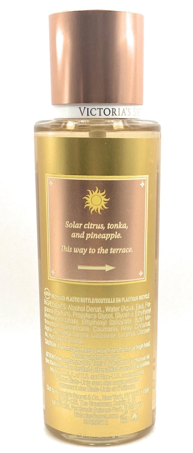 Victoria's Secret Private Sundeck Fragrance Body Mist 8.4 Fluid Ounce Spray