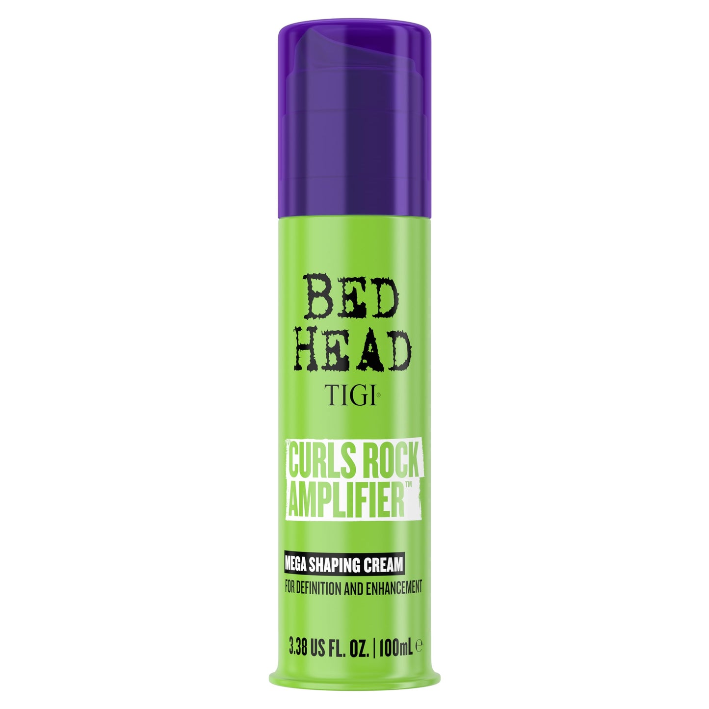 TIGI Bed Head Curls Rock Amplifier Curl Cream for Definition and Enhancement of All Curly Hair Types, 3.38 fl oz