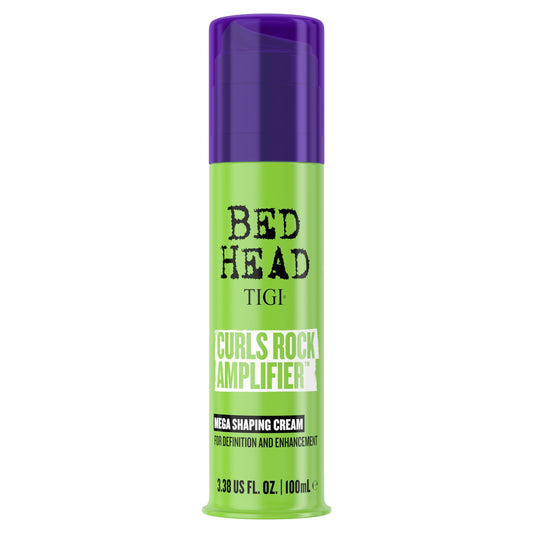 TIGI Bed Head Curls Rock Amplifier Curl Cream for Definition and Enhancement of All Curly Hair Types, 3.38 fl oz