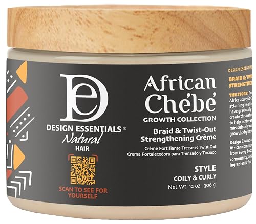 Design Essentials African Chebe Braid & Twist-Out Strengthening Créme