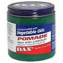 Dax Pomade Compounded With Vegetable Oils, 7.5-Ounce Jars (Pack of 6)