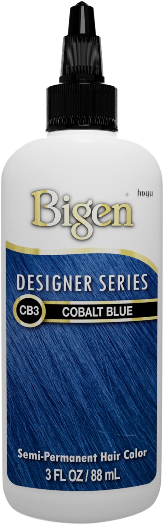 Bigen CB3 Cobalt Blue Designer Series Semi-Permanent Hair Color (pack of 3)