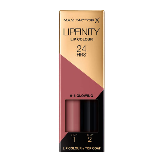 Max Factor Lipfinity Lip Stick, No.16 Glowing, 0.14 Ounce Beauty & Personal Care Max Factor