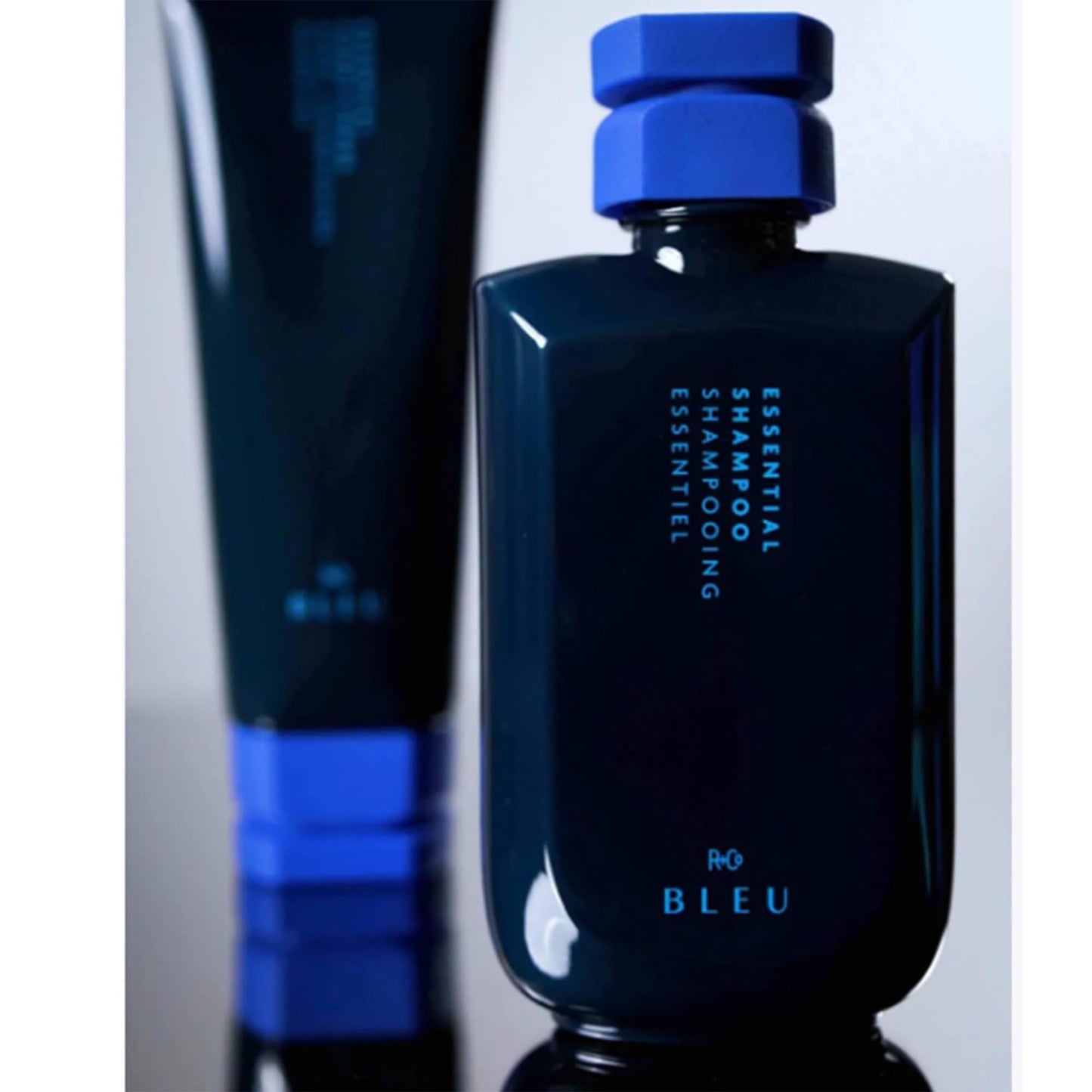 R+Co BLEU Essential Shampoo and Conditioner Set - Daily Cleansing & Lightweight Hydration for All Hair Types - Smooths, Repairs, Detangles & Adds