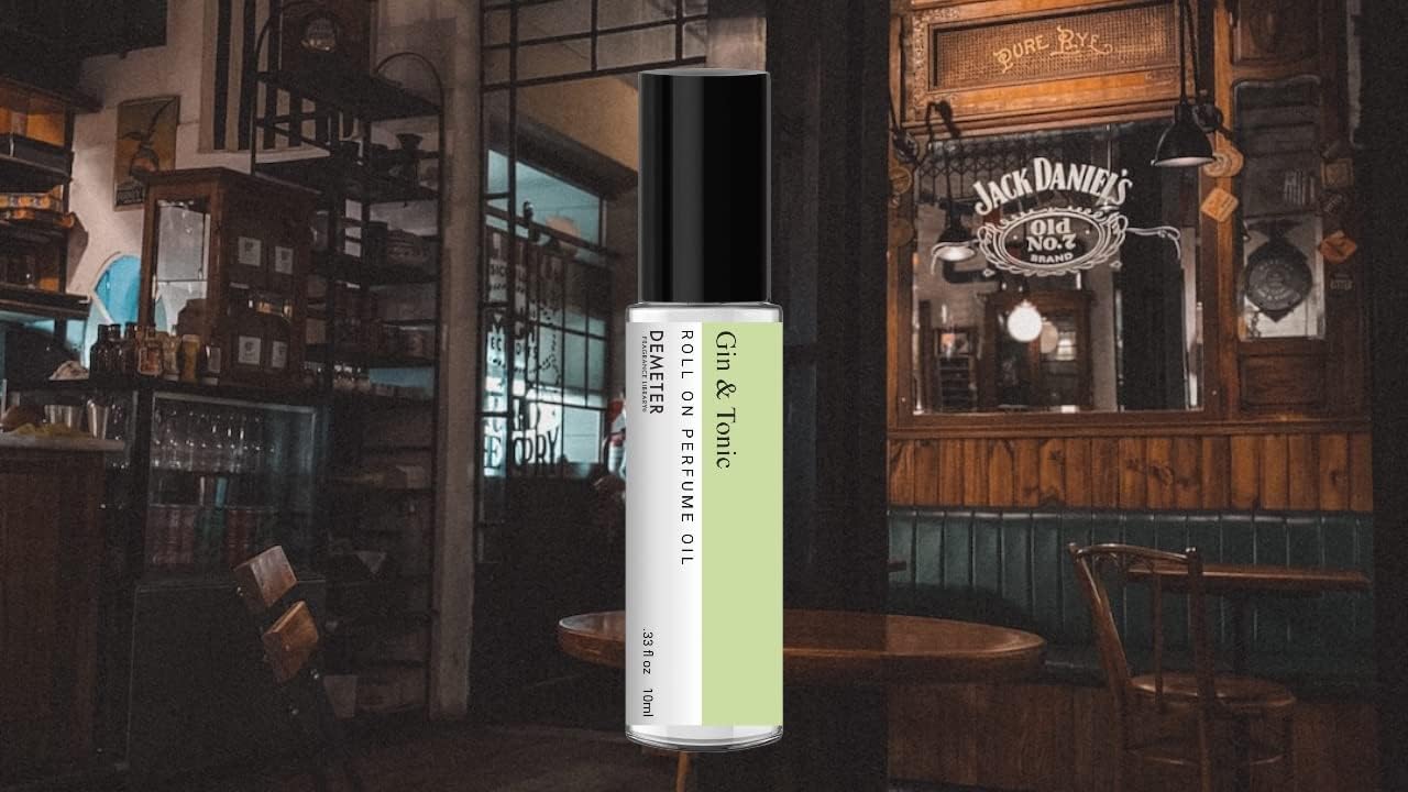 Gin & Tonic Roll On Perfume Oil by Demeter, 0.33 Oz, Long-Lasting