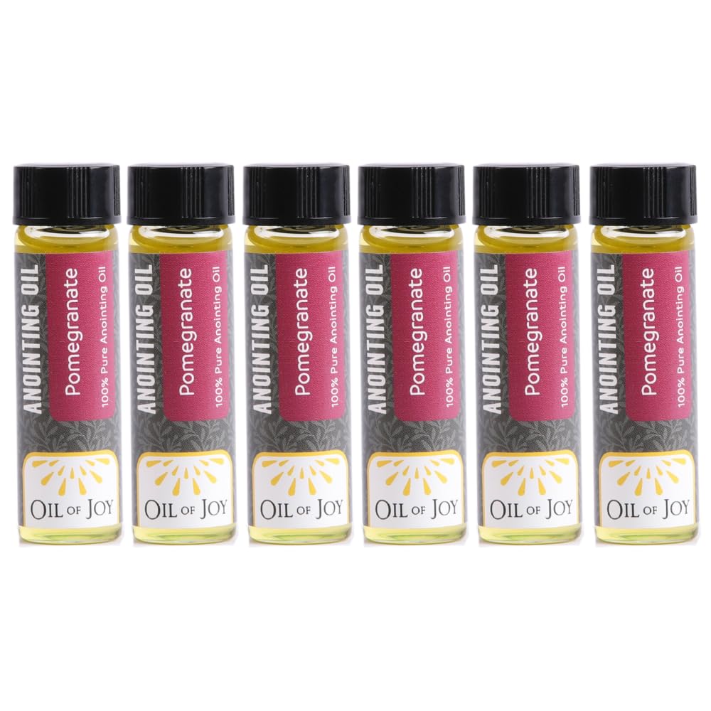 Anointing Oil for Prayers Pomegranate 6 Pack 1/4 oz