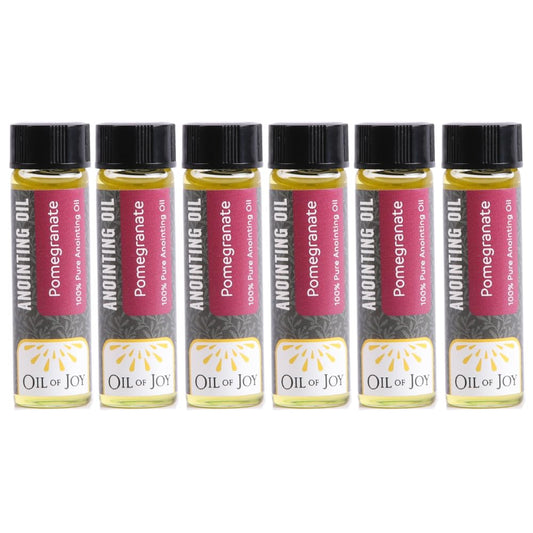 Anointing Oil for Prayers Pomegranate 6 Pack 1/4 oz